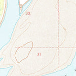 United States Geological Survey Rosedale, MS-AR (1972, 24000-Scale) digital map