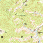 United States Geological Survey Rosedale, WV (1965, 24000-Scale) digital map