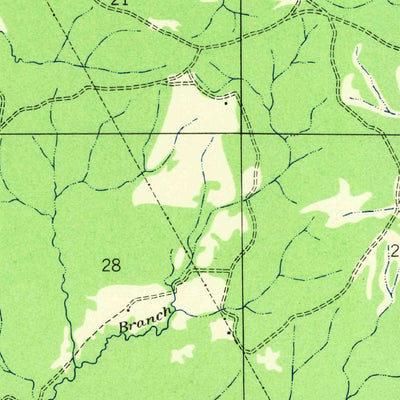 United States Geological Survey Roseland, LA (1942, 31680-Scale) digital map