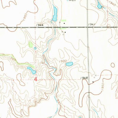 United States Geological Survey Roseland, NE (1969, 24000-Scale) digital map