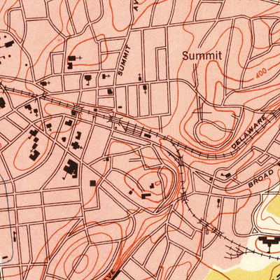 United States Geological Survey Roselle, NJ (1947, 24000-Scale) digital map