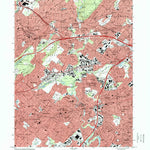 United States Geological Survey Roselle, NJ (1995, 24000-Scale) digital map
