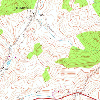 United States Geological Survey Rosemont, WV (1960, 24000-Scale) digital map