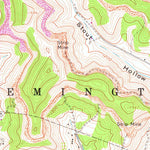 United States Geological Survey Rosemont, WV (1960, 24000-Scale) digital map