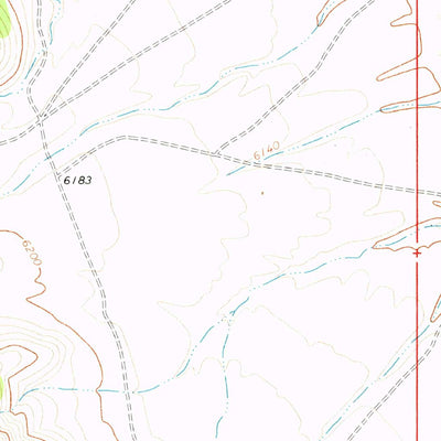 United States Geological Survey Rosencrans Knolls, NV (1972, 24000-Scale) digital map