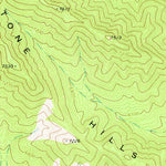 United States Geological Survey Rosencrans Knolls, NV (1972, 24000-Scale) digital map