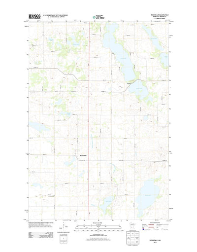 United States Geological Survey Rosendale, MN (2013, 24000-Scale) digital map