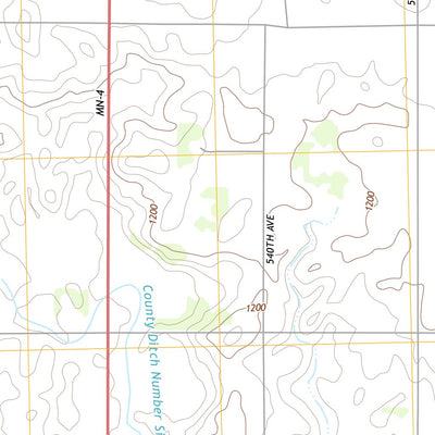 United States Geological Survey Rosendale, MN (2013, 24000-Scale) digital map