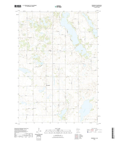United States Geological Survey Rosendale, MN (2022, 24000-Scale) digital map
