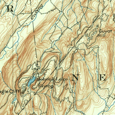United States Geological Survey Rosendale, NY (1901, 62500-Scale) digital map