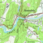 United States Geological Survey Rosendale, NY (1964, 24000-Scale) digital map