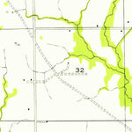 United States Geological Survey Rosepine, LA (1954, 31680-Scale) digital map