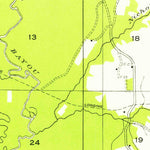 United States Geological Survey Rosepine, LA (1954, 31680-Scale) digital map