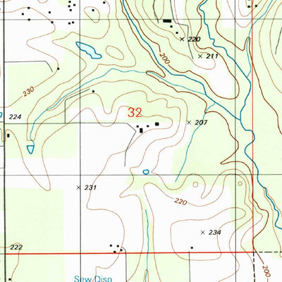 United States Geological Survey Rosepine, LA (1994, 24000-Scale) digital map