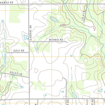United States Geological Survey Rosepine, LA (2012, 24000-Scale) digital map