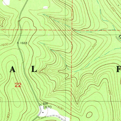 United States Geological Survey Rosetta, AR (1980, 24000-Scale) digital map