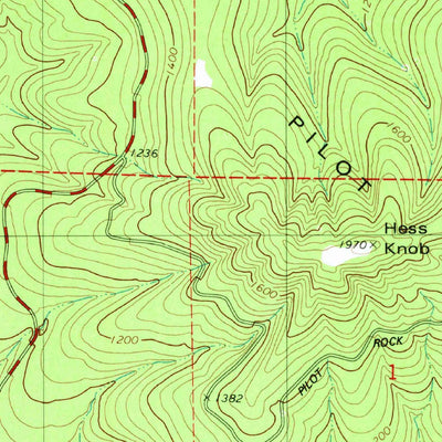 United States Geological Survey Rosetta, AR (1980, 24000-Scale) digital map