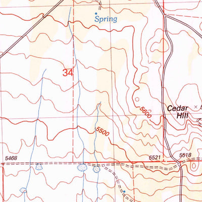 United States Geological Survey Rosette, UT (2001, 24000-Scale) digital map