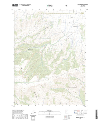 United States Geological Survey Rosevere Point, UT (2023, 24000-Scale) digital map