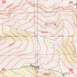 United States Geological Survey Rosevere Point, UT-ID (1990, 24000-Scale) digital map