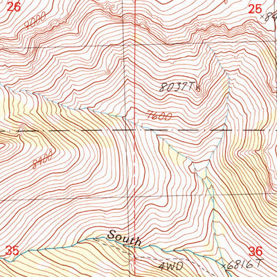 United States Geological Survey Rosevere Point, UT-ID (1990, 24000-Scale) digital map