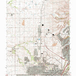 United States Geological Survey Roseville, CA (1992, 24000-Scale) digital map