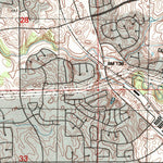 United States Geological Survey Roseville, CA (1992, 24000-Scale) digital map