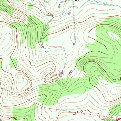 United States Geological Survey Roseville, PA (1953, 24000-Scale) digital map