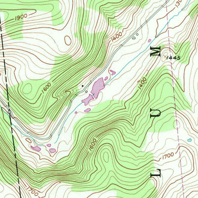 United States Geological Survey Roseville, PA (1953, 24000-Scale) digital map
