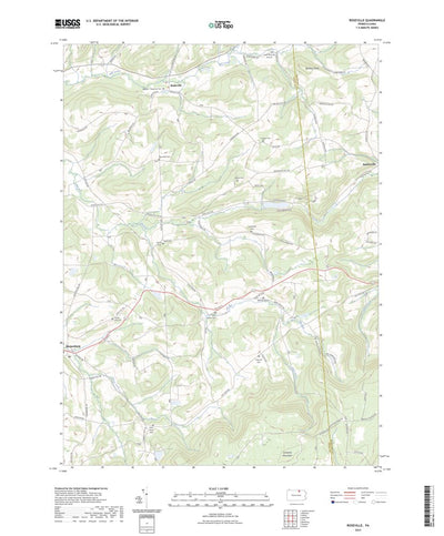United States Geological Survey Roseville, PA (2023, 24000-Scale) digital map