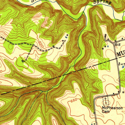 United States Geological Survey Rosewood, KY (1953, 24000-Scale) digital map