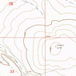 United States Geological Survey Roseworth NE, ID (1965, 24000-Scale) digital map