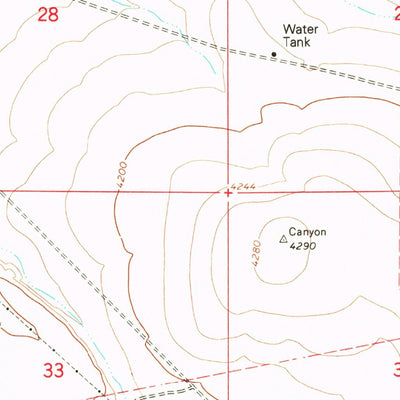 United States Geological Survey Roseworth NE, ID (1979, 24000-Scale) digital map
