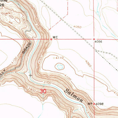 United States Geological Survey Roseworth NE, ID (1979, 24000-Scale) digital map