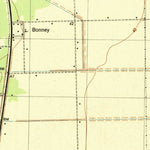 United States Geological Survey Rosharon, TX (1943, 31680-Scale) digital map