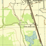 United States Geological Survey Rosharon, TX (1943, 31680-Scale) digital map