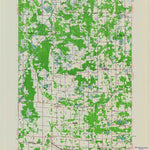 United States Geological Survey Rosholt, WI (1955, 48000-Scale) digital map