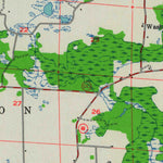 United States Geological Survey Rosholt, WI (1955, 48000-Scale) digital map