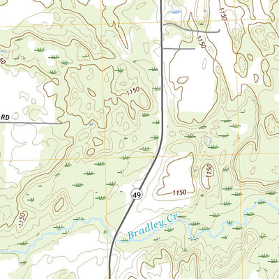 United States Geological Survey Rosholt, WI (2022, 24000-Scale) digital map