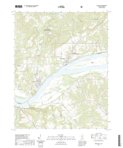 United States Geological Survey Rosiclare, IL (2021, 24000-Scale) digital map