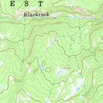 United States Geological Survey Rosies Ridge, WY (1965, 24000-Scale) digital map