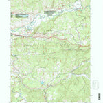 United States Geological Survey Rosies Ridge, WY (1996, 24000-Scale) digital map