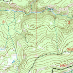 United States Geological Survey Rosies Ridge, WY (1996, 24000-Scale) digital map