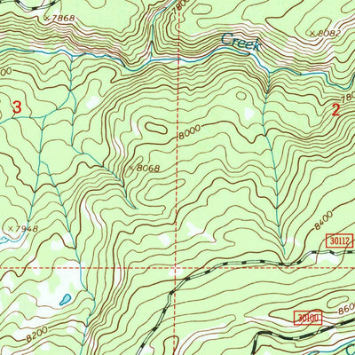 United States Geological Survey Rosies Ridge, WY (1996, 24000-Scale) digital map