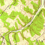 United States Geological Survey Rosine, KY (1954, 24000-Scale) digital map