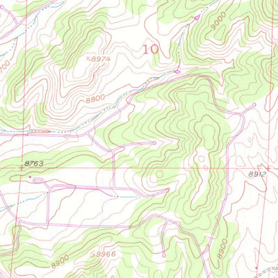 United States Geological Survey Rosita, CO (1954, 24000-Scale) digital map