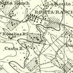 United States Geological Survey Rosita, TX (1956, 62500-Scale) digital map