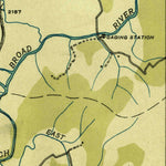United States Geological Survey Rosman, NC (1935, 24000-Scale) digital map