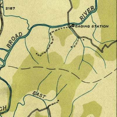 United States Geological Survey Rosman, NC (1935, 24000-Scale) digital map