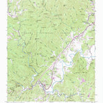 United States Geological Survey Rosman, NC (1945, 24000-Scale) digital map